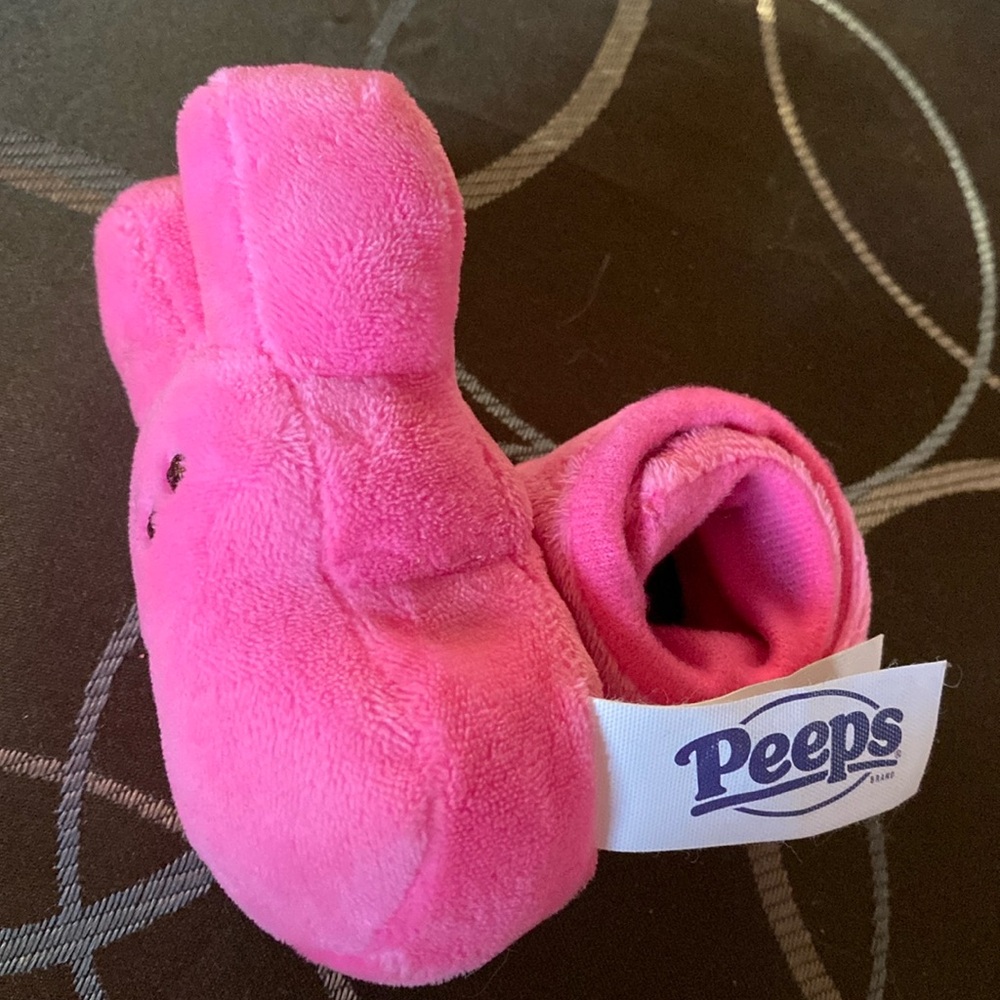 ! Peeps Easter Bunny Wrist Hugger Slap Bracelet Pink